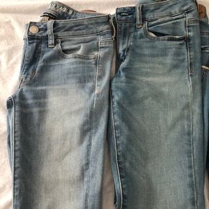 American eagle super skinny jeans